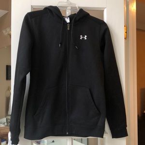 Under Armour black zip jacket